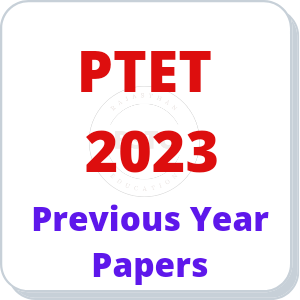 ptet 2023 previuos year paper