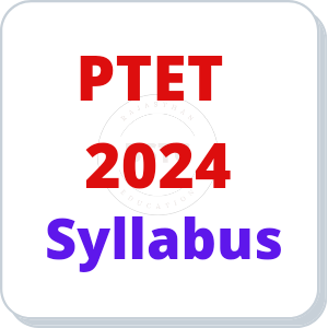 ptet 2024 syllabus 